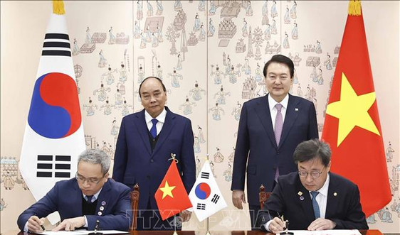 Tuyên bố chung Việt Nam - Hàn Quốc về quan hệ đối tác chiến lược toàn diện