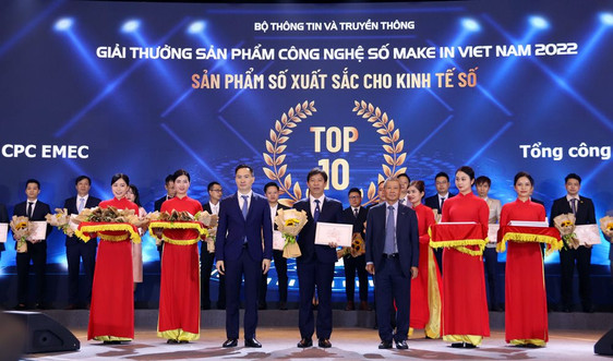 EVN có 2 sản phẩm được công nhận giải thưởng công nghệ số 'Make in Viet Nam'
