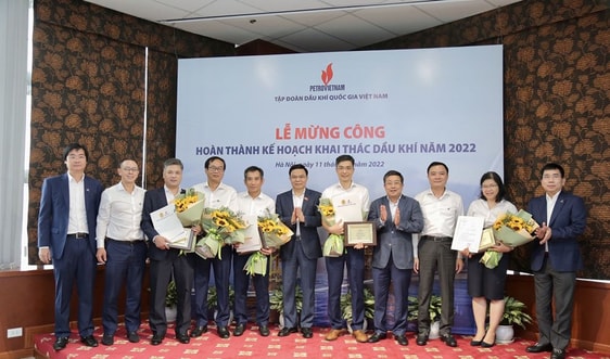 Petrovietnam về đích sớm các chỉ tiêu SXKD năm 2022, dự kiến thiết lập kỷ lục mới của ngành Dầu khí Việt Nam 