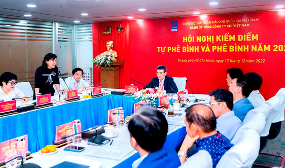 Đảng uỷ Tổng công ty Khí Việt Nam tổ chức Hội nghị kiểm điểm, tự phê bình và phê bình năm 2022