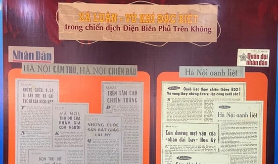 50 năm chiến thắng “Hà Nội - Điện Biên Phủ trên không": Có một mặt trận mang tên báo chí