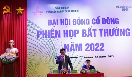 DPM chốt thông qua mức chia cổ tức 7.000/CP năm 2022