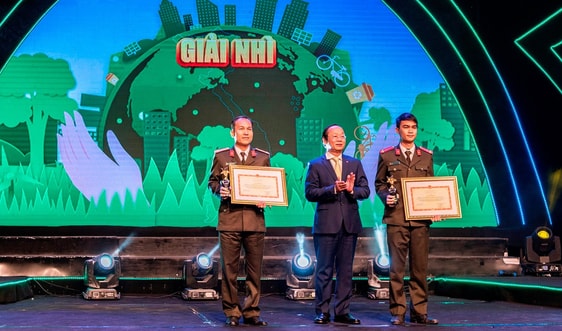 Trao giải phóng sự truyền hình về lực lượng Công an nhân dân với môi trường và biến đổi khí hậu