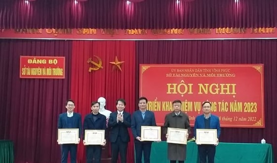 Sở TN&MT Vĩnh Phúc triển khai nhiệm vụ công tác năm 2023
