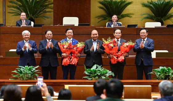 Bộ trưởng Bộ TN&MT Trần Hồng Hà, Bí thư Thành ủy Hải Phòng Trần Lưu Quang được Quốc hội phê chuẩn bổ nhiệm Phó Thủ tướng Chính phủ nhiệm kỳ 2021-2026
