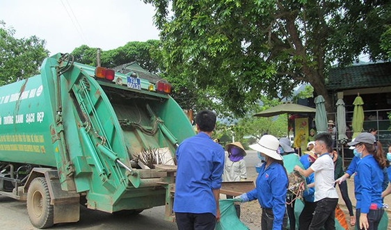 Quảng Bình: Tăng cường công tác vệ sinh môi trường dịp tết Nguyên đán 2023