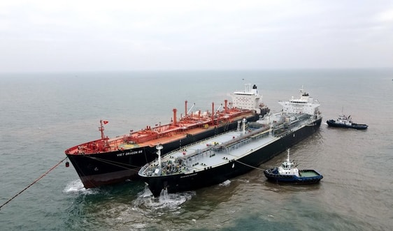 PV GAS Trading nhập chuyến hàng LPG lạnh đầu tiên phục vụ khu vực Miền Bắc đầu năm 2023
