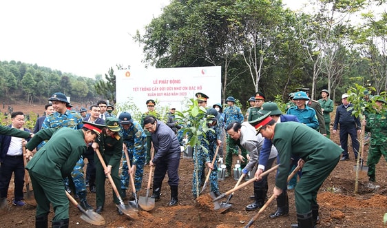 Thủ tướng Chính phủ phát động Tết trồng cây "Đời đời nhớ ơn Bác Hồ"