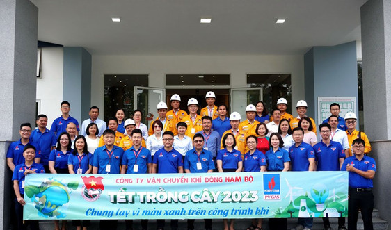 Công ty Vận chuyển Khí Đông Nam Bộ : Chung tay vì màu xanh trên công trình khí