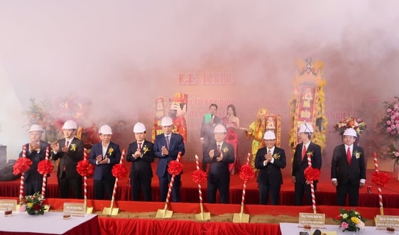 VICEM Bút Sơn: Khởi công xây dựng dự án tận dụng nhiệt khí thải để phát điện