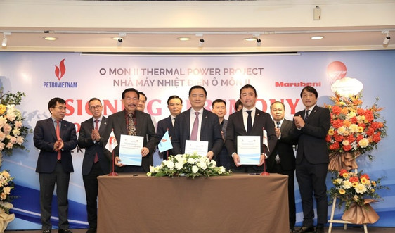 Petrovietnam ký kết thỏa thuận khung Hợp đồng bán khí cho Dự án NMNĐ Ô Môn II