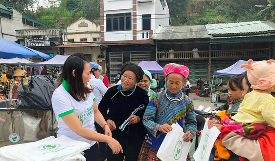 Lào Cai: Mô hình hay giảm thiểu rác thải nhựa tại các chợ vùng cao