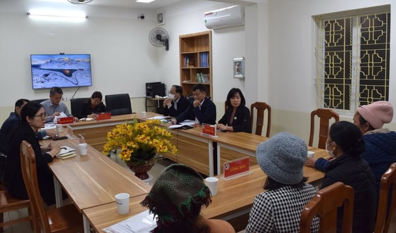 Lãnh đạo Bộ TN&MT tiếp công dân định kỳ tháng 2/2023