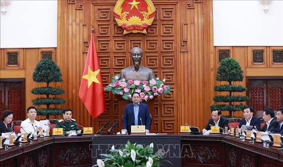 Thủ tướng Phạm Minh Chính chủ trì Phiên họp thứ nhất Ban Chỉ đạo Phòng thủ dân sự quốc gia