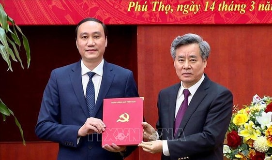 Đồng chí Phùng Khánh Tài giữ chức Phó Bí thư Tỉnh ủy Phú Thọ