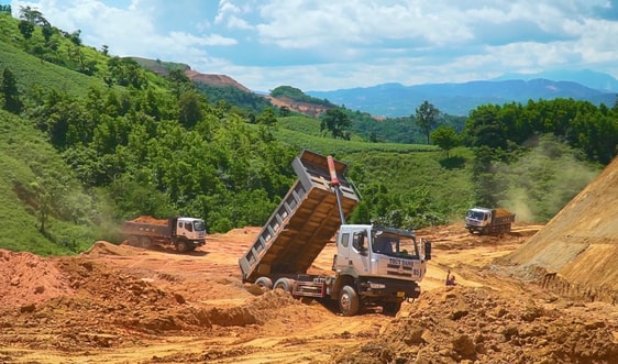 Quảng Trị: Tháo gỡ khó khăn về nguồn đất san lấp