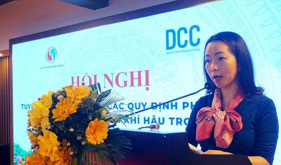 Phổ biến các quy định pháp luật ứng phó BĐKH trong Luật Bảo vệ môi trường cho các tỉnh, thành miền Trung