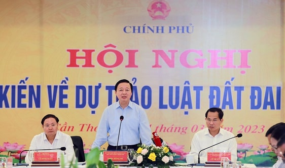 Khẩn trương tổng hợp, xây dựng Báo cáo kết quả lấy ý kiến nhân dân dự thảo Luật Đất đai (sửa đổi)