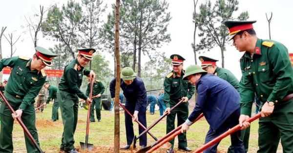 Bộ Tư lệnh Quân khu 3 phát động lễ trồng cây - Báo Tài ...