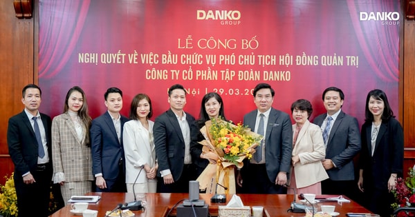 Bà Trần Thị Thu Thủy được bầu làm Phó Chủ tịch Hội đồng Quản trị Danko Group