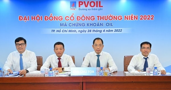 PVOIL: Chia cổ tức năm 2021 bằng tiền với tỷ lệ 3,5% vốn điều lệ