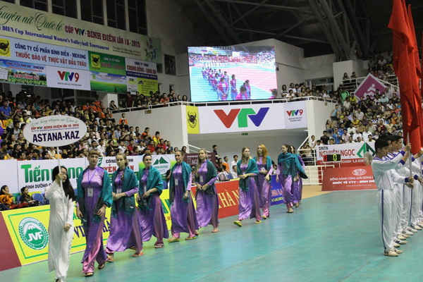 Giải bóng chuyền nữ Quốc tế lần đầu tiên tổ chức tại Quảng Trị