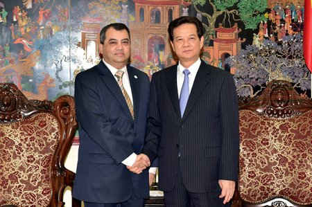 Thủ tướng Nguyễn Tấn Dũng tiếp Chủ tịch IPU