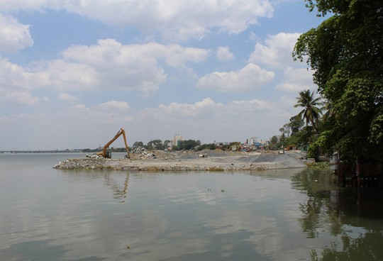 Dự án lấp sông Đồng Nai: Chủ đầu tư xin tạm dừng dự án