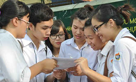 Hà Nội công bố 8 cụm thi trên toàn thành phố