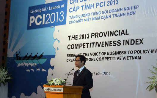 Sắp công bố Chỉ số năng lực cạnh tranh cấp tỉnh PCI 2014