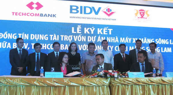 BIDV và Techcombank tài trợ hơn 6 nghìn tỷ đồng vốn dự án xi măng Sông Lam