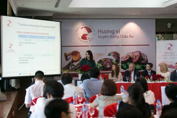 Châu Âu tăng cường nhập khẩu thịt vào Việt Nam