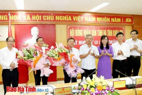 Ông Lê Đình Sơn giữ chức Chủ tịch UBND tỉnh Hà Tĩnh
