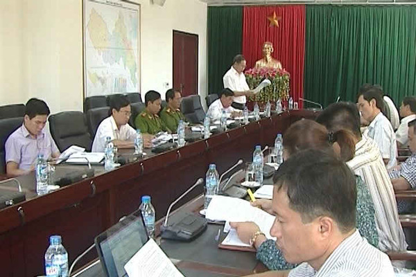 Bộ Công thương kiểm tra công tác phòng chống thiên tai tại Lai Châu