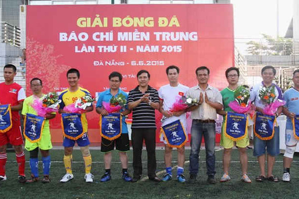 Giải bóng đá Báo chí miền Trung lần thứ II - năm 2015