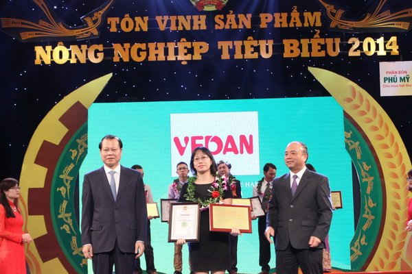 Vedan đạt sản phẩm nông nghiệp tiêu biểu năm 2014