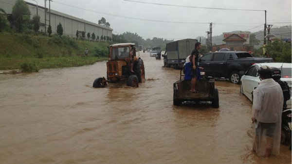 Ảnh hưởng bão số 1: Sơn La thiệt hại nặng do mưa lũ