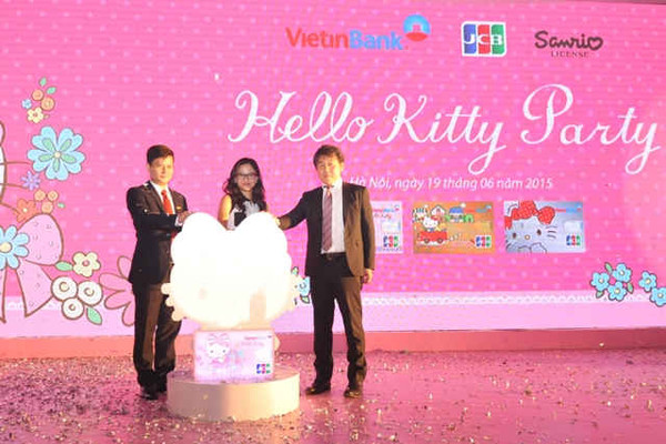 Ra mắt thẻ tín dụng đồng thương hiệu VietinBank - Hello Kitty - JCB