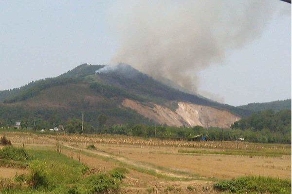 Bốn vụ cháy rừng thiệt hại gần 11 tỷ đồng