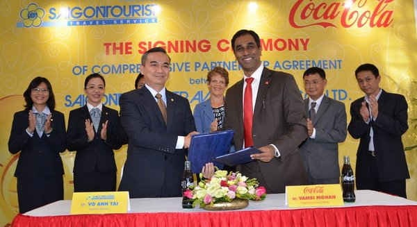 Lữ hành Saigontourist và Coca-Cola Việt Nam hợp tác toàn diện