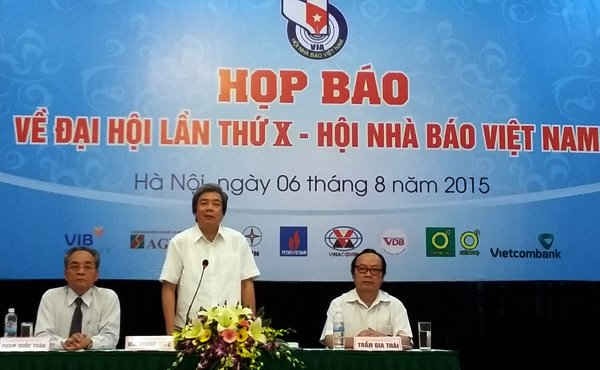 Đại hội X - Hội Nhà báo Việt Nam sẽ diễn ra từ ngày 7-9/8
