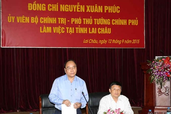 Phó Thủ tướng Nguyễn Xuân Phúc làm việc tại Lai Châu