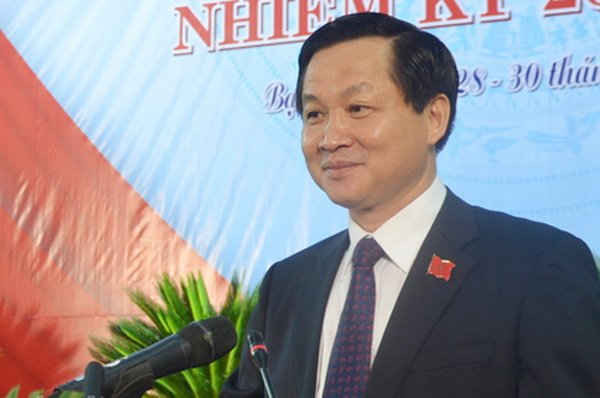 Ông Lê Minh Khái tái đắc cử Bí thư Tỉnh ủy Bạc Liêu