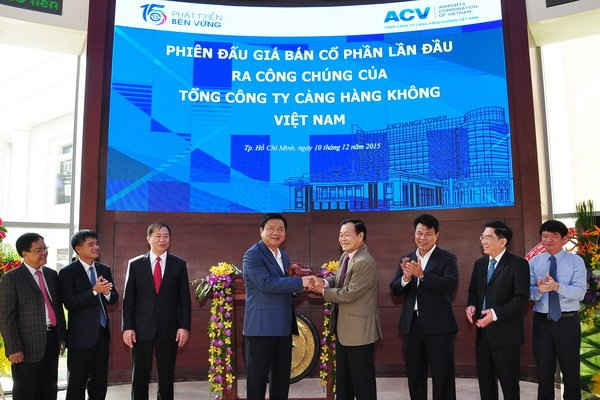 IPO hơn 77,8 triệu cổ phần của TCty Cảng hàng không Việt Nam