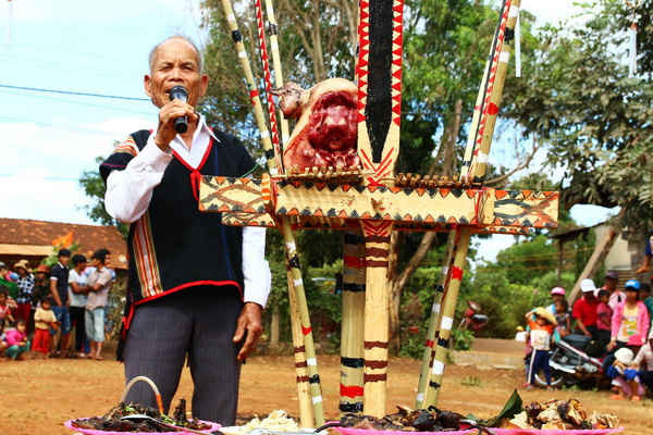 Lễ hội mừng lúa mới của người Xơ Đăng tại Đắk Lắk