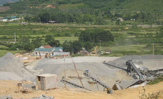 Bộ TN&MT chỉ đạo kiểm tra thu tiền cấp quyền khai thác khoáng sản tại Hà Tĩnh