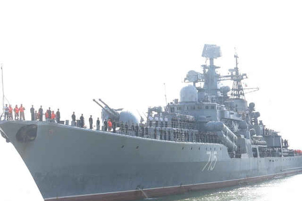 Đội tàu Hải quân LB Nga thăm Đà Nẵng