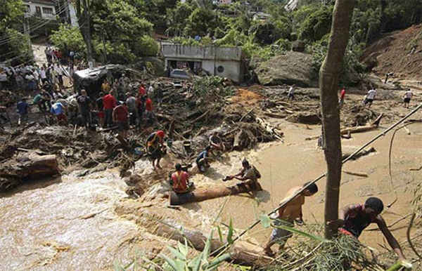 Brazil: Lũ lụt, lở đất làm chết 15 người trong và quanh TP Sao Paulo