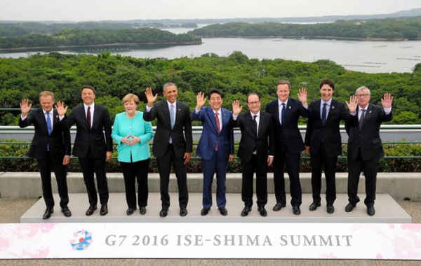 G7 hướng tới đưa hiệp ước Paris có hiệu vào cuối năm 2016
