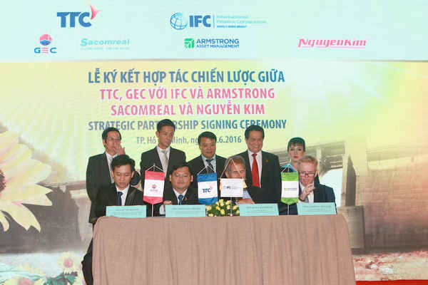 TTC hợp tác với IFC và Armstrong phát triển dự án năng lượng sạch